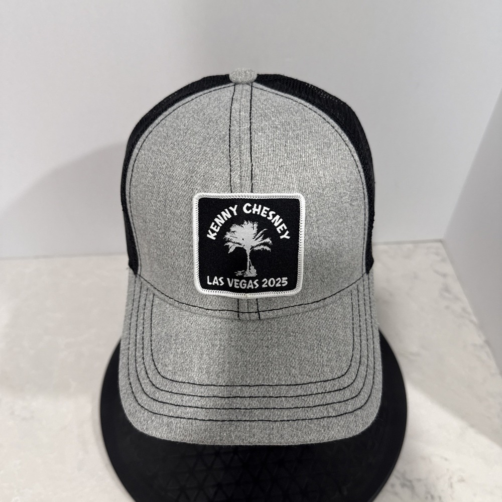 Kenny Chesney Las Vegas 2025 Trucker Snapback Cap Hat NWOT